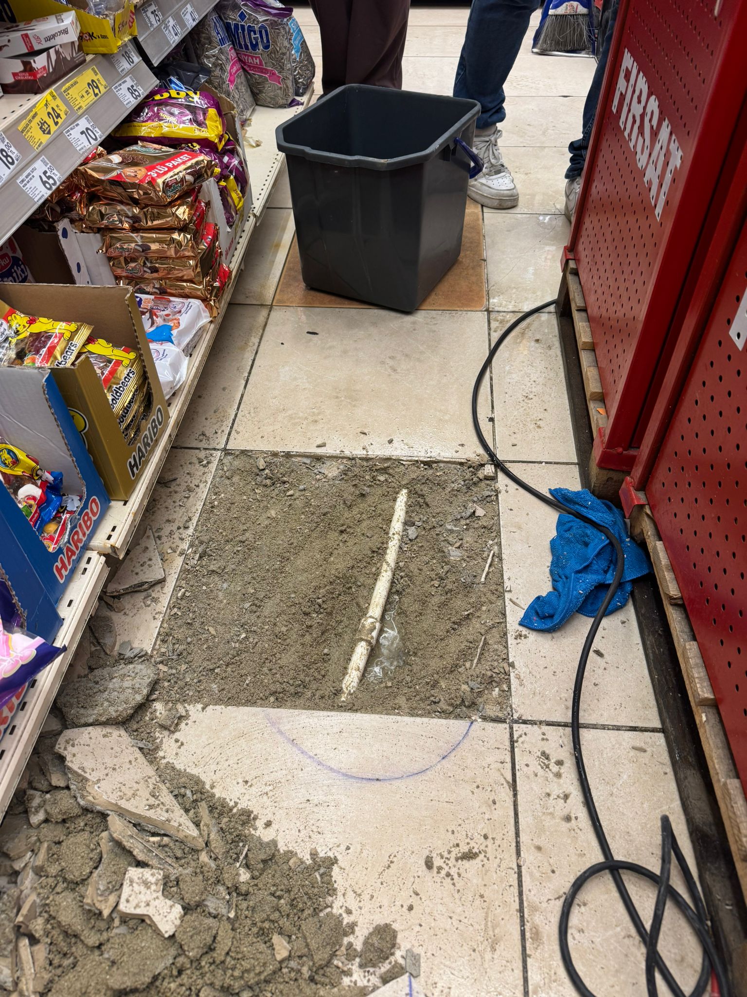 Tesisat çalışması